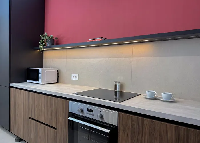 Cozy Velvet Noir, Modern & Luxury Apt, Parking Braszów